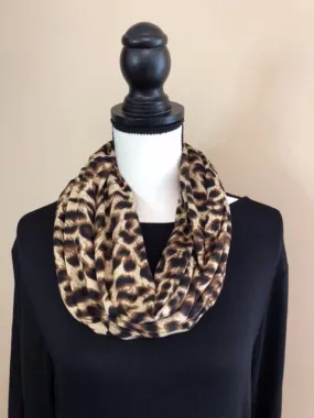 Animal Print Infinity Scarf