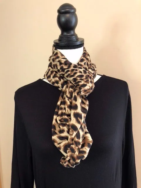 Animal Print Infinity Scarf