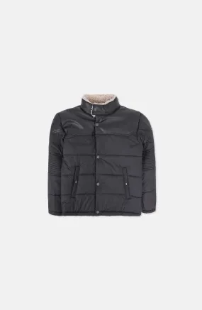 Infnt Boys Mock Neck Bikr Jkt