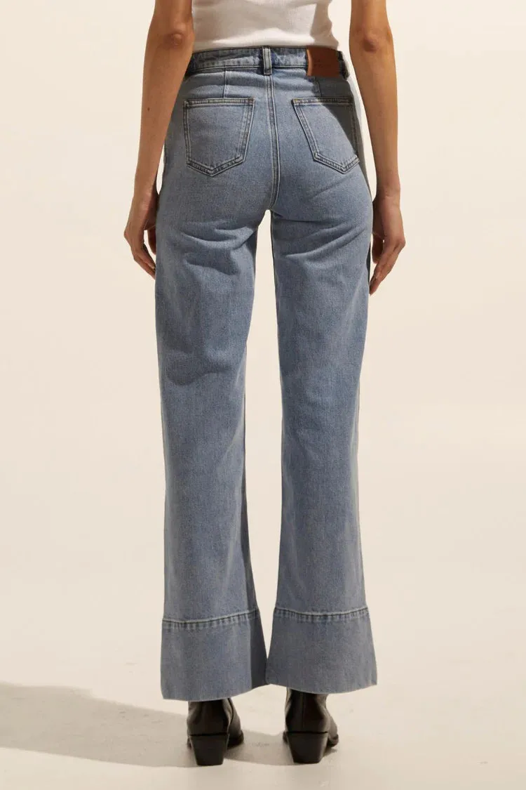 MAGNET JEAN | Washed Denim