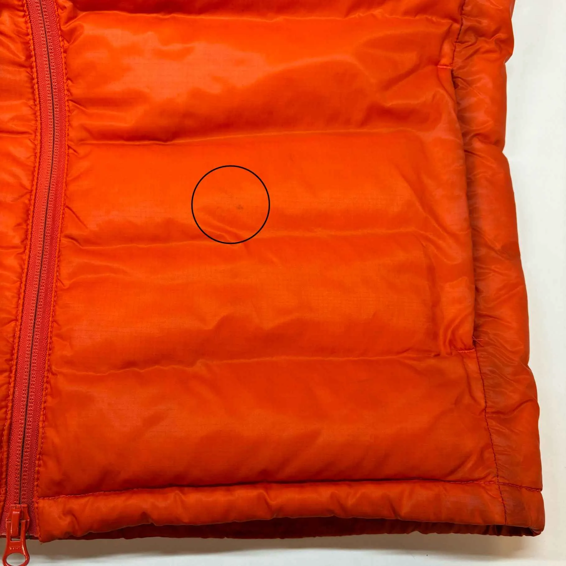 Men's Lodge Gilet Orange Size M