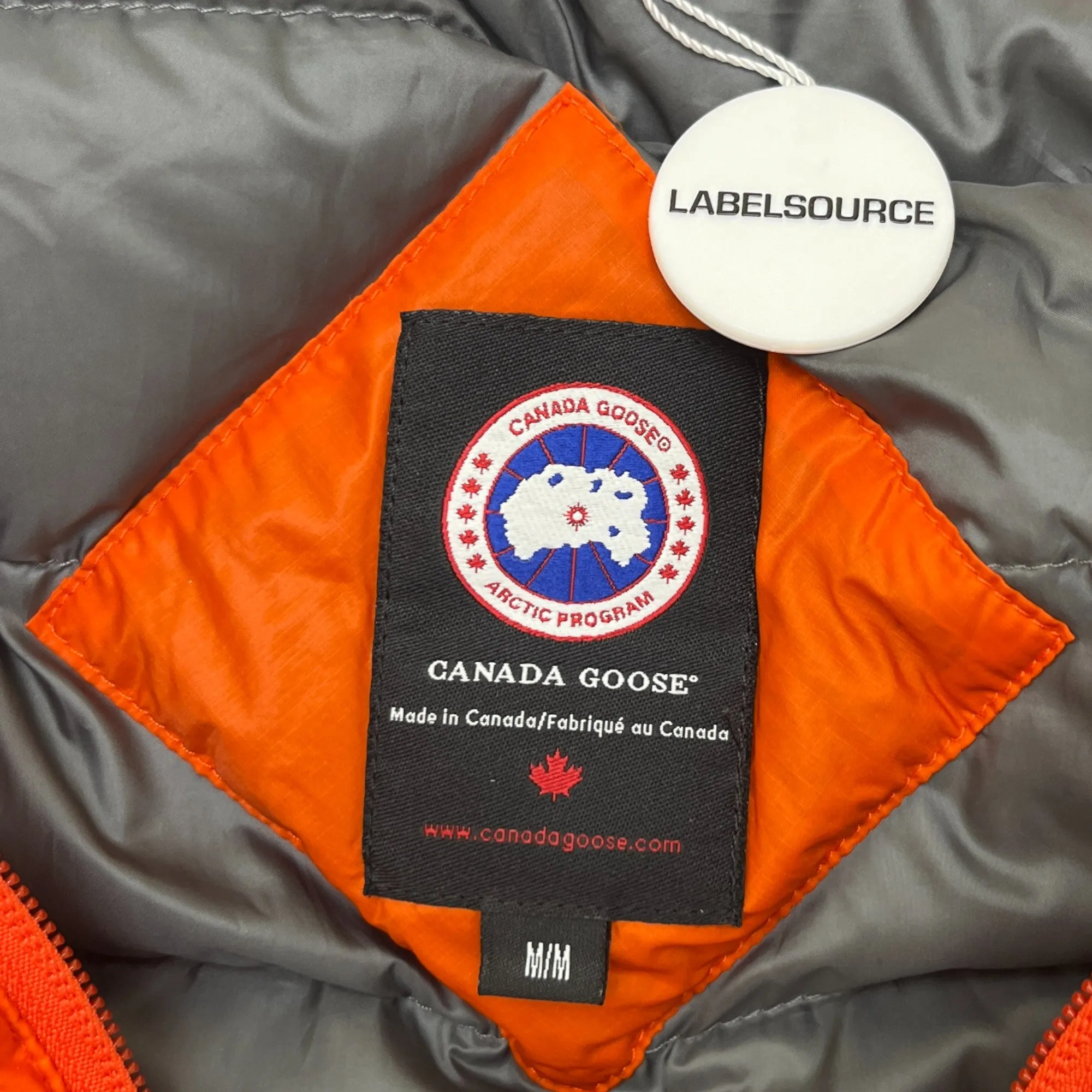 Men's Lodge Gilet Orange Size M