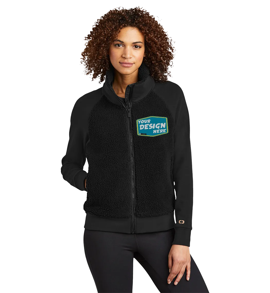 OGIO Custom Ladies Luuma Sherpa Full-Zip